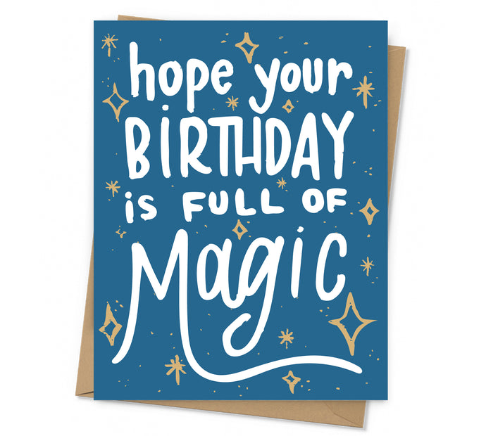 Full of Magic Birthday Card