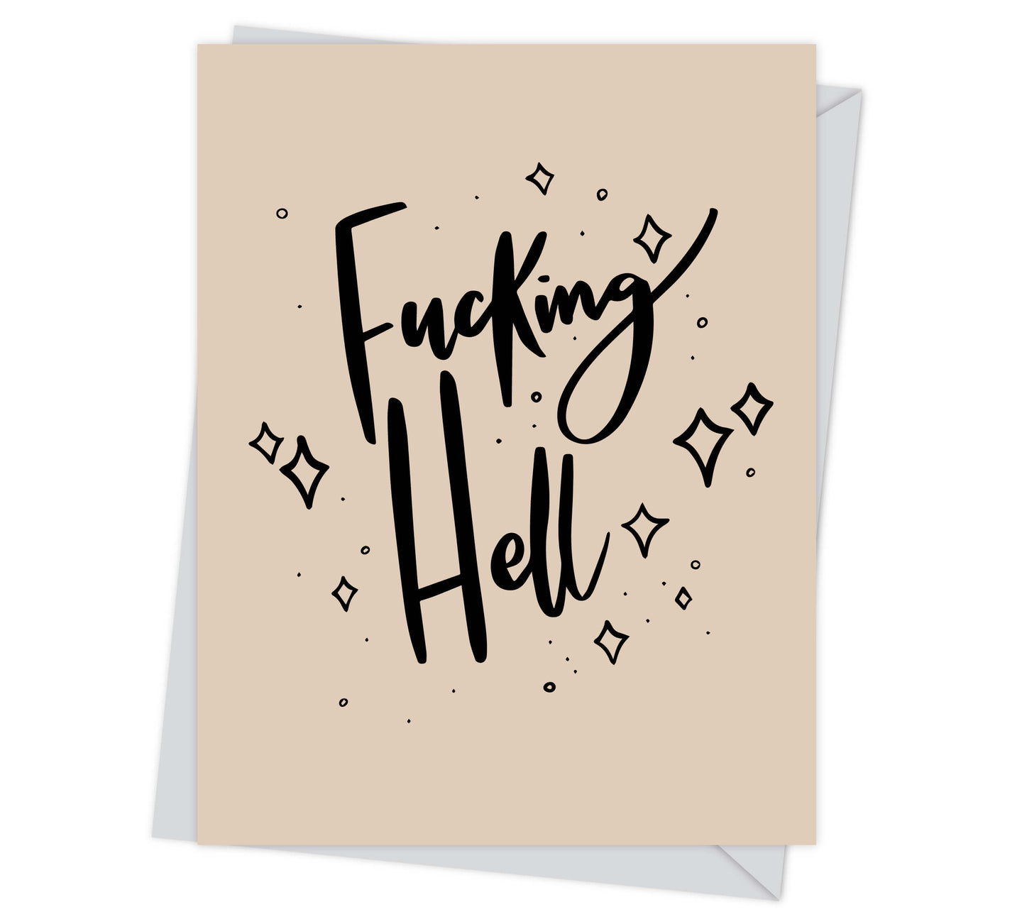 Fucking Hell Sympathy Card