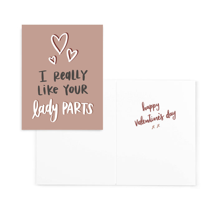 Lady Parts Valentine's Day Card