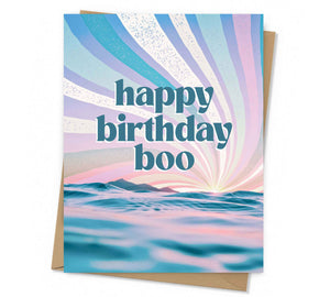 Happy Birthday Boo Card