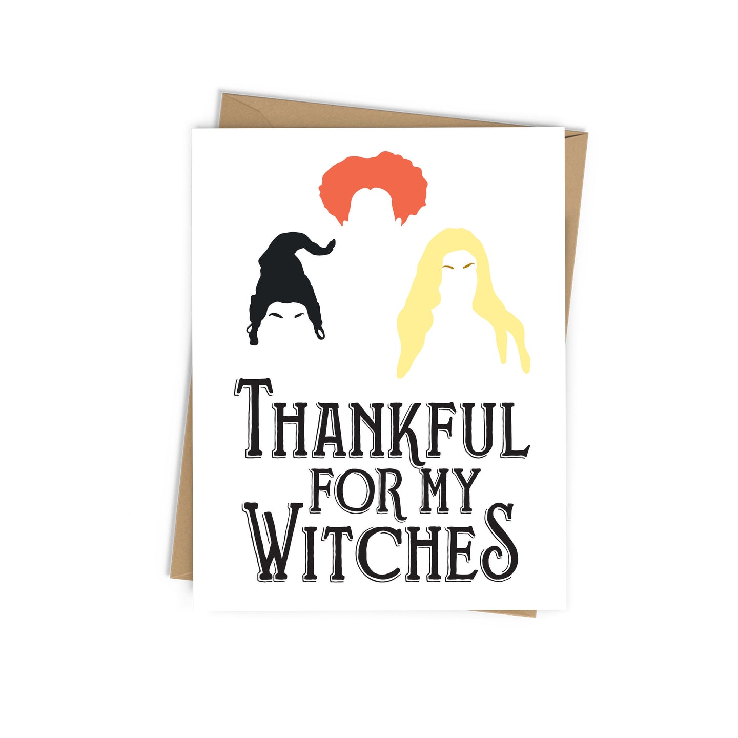 hocus pocus silhouettes with thank you message