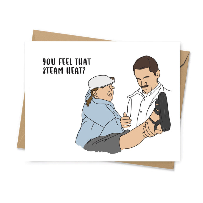 Steam Heat Love Card