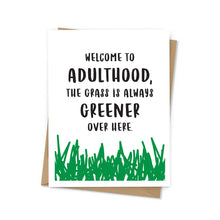 Load image into Gallery viewer, Welcome to Adulthood Graduation Card
