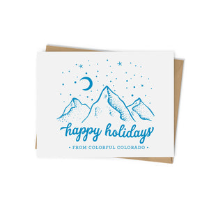 From Colorful CO Holiday Card