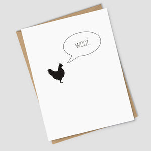 Rooster Get Well Card