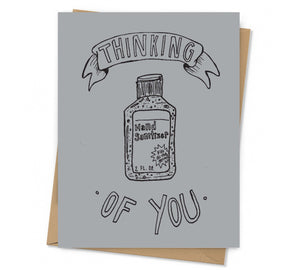 Hand Sanitizer Thinking Of You Card