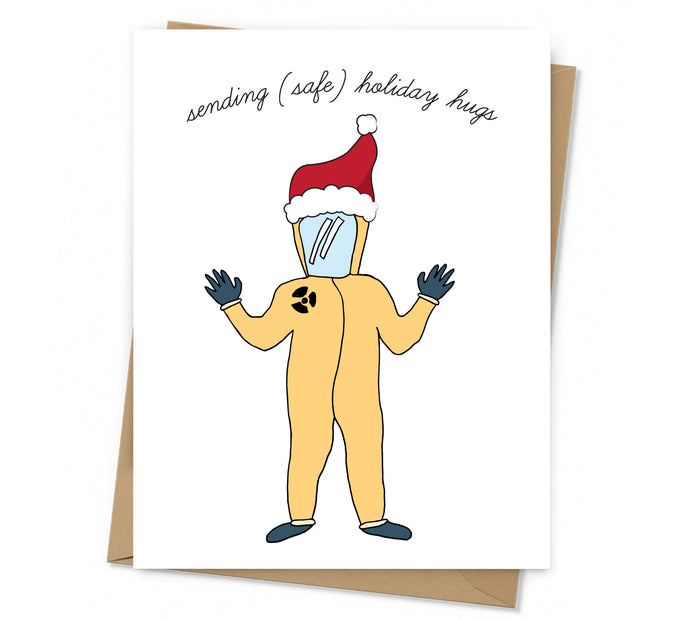 Safe Holiday Hugs Card