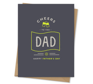 Cheers Father's Day Card