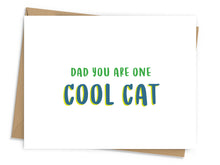 Load image into Gallery viewer, Cool Cat Father&#39;s Day Card