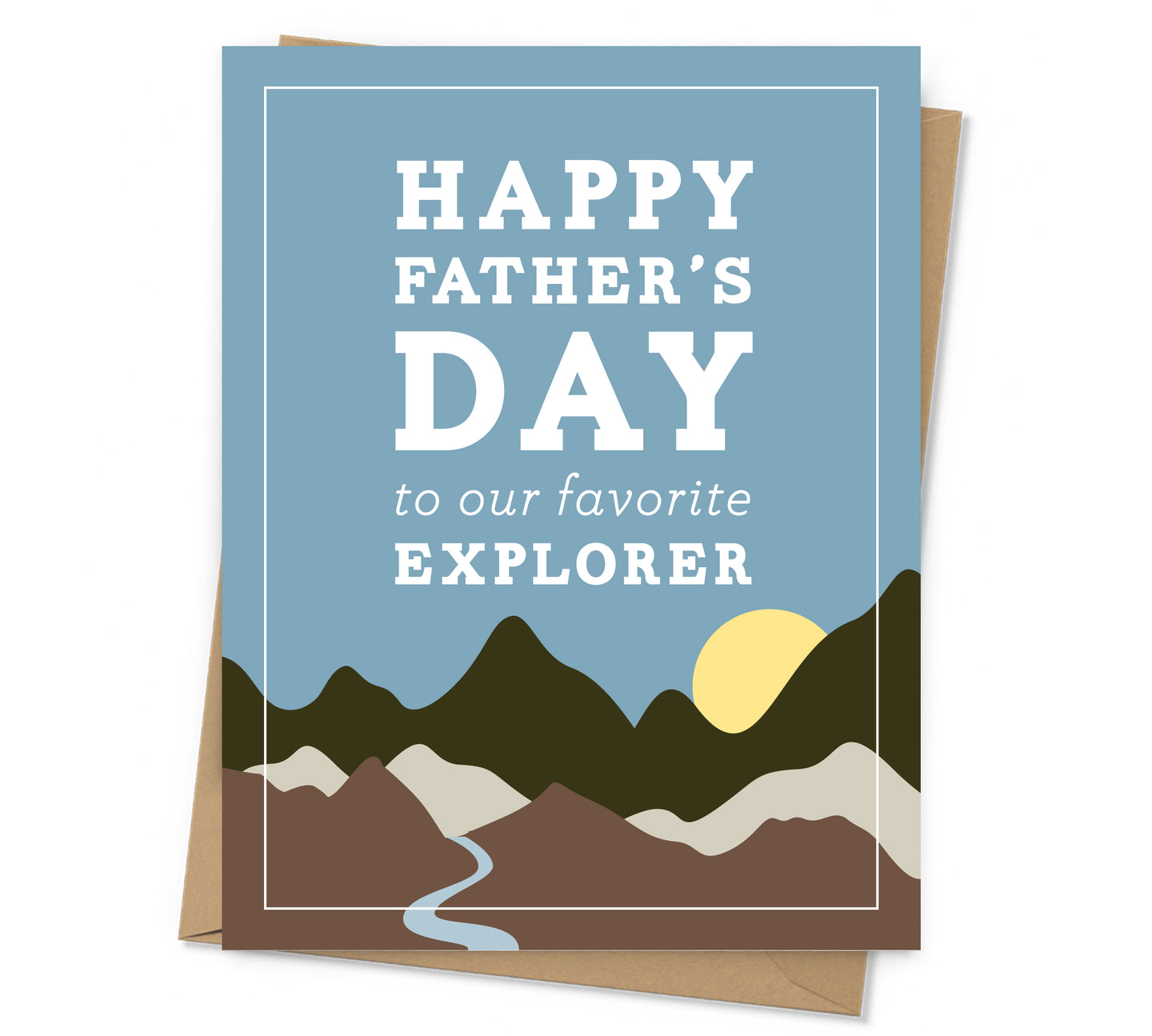 Explorer Father's Day Card