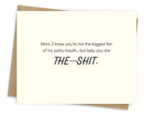 Load image into Gallery viewer, Lady You&#39;re The Shit Mother&#39;s Day Card