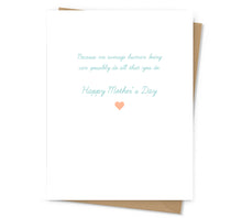 Load image into Gallery viewer, You&#39;re a Superhero Mother&#39;s Day Card