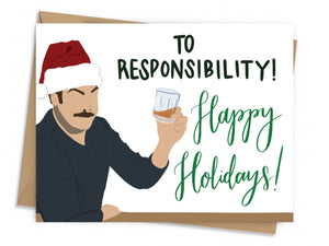 To Responsibility Holiday Card